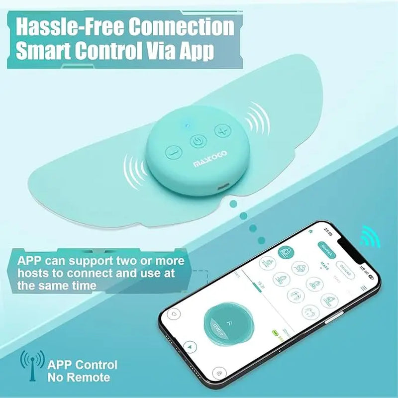 Unlock Your Muscle Potential with Our App-Controlled Bluetooth TENS & EMS Stimulator - 26 Modes & 25 Intensities!